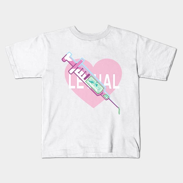 LETHAL Kids T-Shirt by GatesofHell